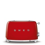 SMEG TSF01RDEU červená / Hriankovač / 950 W / 2 sloty / 2 hrianky / 6 stupňov opečenia (TSF01RDEU)