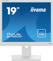 19 IIYAMA Prolite B1980D-W5 biela / TN / 1280 x 1024 / 5:4 / 5ms / 1000:1 / 250cd / VGA / DVI (B1980D-W5)