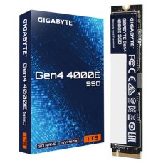 GIGABYTE Gen4 4000 SSD 1TB / M.2 2280 Gen 4 / R: 4000 MBps / W: 3900 MBps / MTBF: 1.5mh / 3y (G440E1TB)