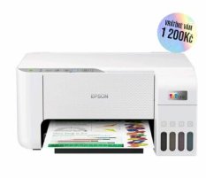 Epson L3256 bílá / barevná inkoustová tiskárna / A4 / 33ppm / 5760x1440dpi / tisk  skenování  kop. / USB / Wi-Fi (C11CJ67407)
