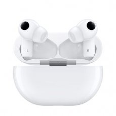 HUAWEI FreeBuds Pro bílá / Bezdrátová sluchátka s mikrofonem / Bluetooth 5.2 / nabíjecí pouzdro  / ANC (55033755)