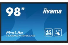 98" IIYAMA ProLite TE9812MIS-B3AG černá / IPS / 3840x2160 / 16:9 / 8ms / 1200:1 / 400cd / repro / VGA / HDMI / USB-C (TE9812MIS-B3AG)