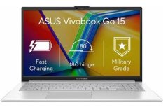 Asus Vivobook Go 15 strieborná / 15.6" FHD / Intel Core i3-N305 0.1GHz / 8GB / 512GB SSD / Intel UHD / W11H (E1504GA-BQ246W)