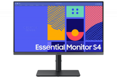 Samsung 24" Essential Monitor S4 (S43GC) Black LS24C432GAUXEN
