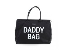 Childhome Prebaľovacia taška Daddy Bag Big Black / 55 x 30 x 40 cm (CWDBBBL)