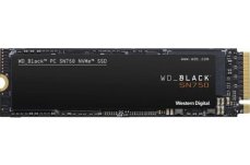 WD Black SN750 500GB / M.2 SSD 2280 / NVMe PCIe 3.0 4x / 3D NAND / čtení:3430MBs / zápis:2600MBs / 380K 420K IOPS / 5y (WDS500G3X0C)