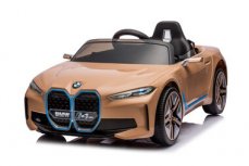 Eljet Detské elektrické auto BMW i4 bronz / 50 W / Rýchlosť: 3-5 km-h / Nosnosť: 30 kg (EJ-DEA-BMW-102)