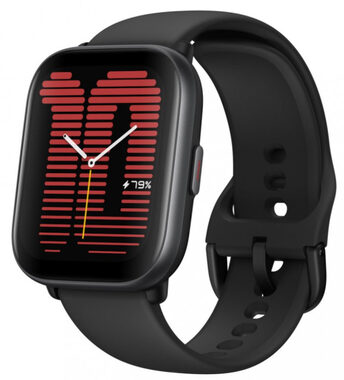 Amazfit Active čierna / Chytré hodinky / 1.75 "AMOLED / 5ATM / Bluetooth / Android  iOS (6972596106920)