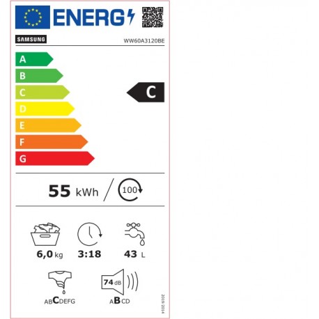Samsung WW60A3120BE/LE