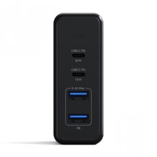 Satechi 108W Type-C MultiPort Travel Charger (1x USB-C PD,2x USB3.0,1xQualcomm 3.0) - Space Grey