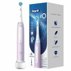 Oral-B iO Series 4 Levander / Elektrický zubní kartáček / magnetické iO / 4 režimy / AI / senzor tlaku (437581)