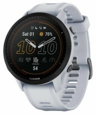 Garmin Forerunner 955 PRO Solar bílá / sportovní hodinky / GPS / BT / Wi-Fi / přehr. hudby / měřič tepu / krokoměr (010-02638-21)