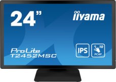 23.8 IIYAMA Prolite T2452MSC-B1 čierna / IPS / 1920x1080 / 16:9 / 5ms / 1000:1 / 400cd / repro / HDMI / DP (T2452MSC-B1)