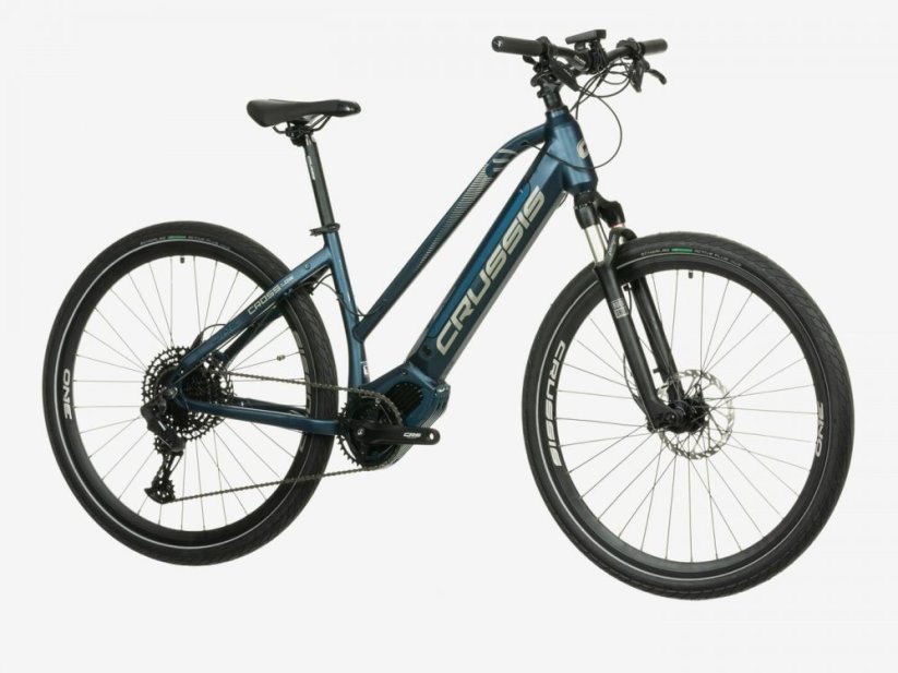 Crussis ONE-OLI Cross low 8.8-S (630Wh) 2023 Průměr kol: 28" (700C), Výška rámu: (19" = 48 cm), Velikost rámu: L: SKLADEM