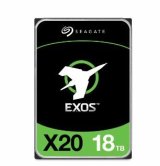 Seagate Exos X20 18TB / HDD / 3.5" SATA III / 256MB cache / 5y (ST18000NM003D)