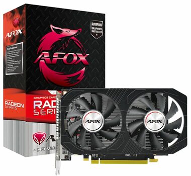 AFOX Radeon RX 550 v6 / 1071 MHz / 4GB GDDR5 / 128 bit / DVI  DisplayPort  HDMI / (16) (AFRX550-4096D5H4-V6)