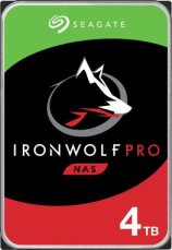 Seagate IronWolf Pro 4TB / HDD / 3.5" SATA III / 7 200 rpm / 256MB cache / 5y (ST4000NE001)