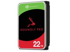 Seagate IronWolf Pro 22TB / HDD / 3.5" SATA III / 7 200 rpm / 512MB cache  / 5y (ST22000NT001)