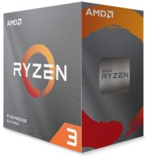 AMD RYZEN 3 3100 @ 3.6GHz / Turbo 3.9GHz / 4C8T / 256kB L1 2MB L2 16MB L3 / AM4 / Zen2 - Matisse / 65W (100-100000284BOX)