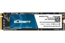 Mushkin Element 1TB SSD / M.2 2280 / NVMe PCIe 3.0 x4 / RW:2000  1600 MBps / MTBF: 1 / 3y (MKNSSDEV1TB-D8)