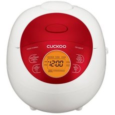 Cuckoo CR-0351F bílo-červená / rýžovar / 425W / 0.54 l (CR-0351F)