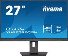 27 IIYAMA Prolite XUB2792QSN-B5 čierna / IPS / 2560x1440 / 16:9 / 4ms / 1000:1 / 350cd / repro / HDMI / DP / USBC (XUB2792QSN-B5)