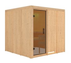 Interiérová finská sauna 196 x 196 cm Dekorhome
