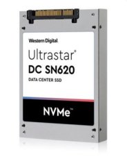 WD WDC Ultrastar SN620 1.6TB / SSD / 2.5" U.2 NVMe / PCI-E4 / RW: 1700|1100 MBps / 250|83 kIOPS / 5y (0TS1841)