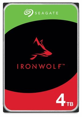 Seagate IronWolf 4TB / HDD / 3.5" SATA III / 5 400 rpm / 256MB cache / pro NAS / 3y (ST4000VN006)