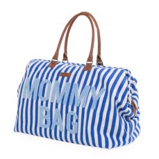 Childhome Přebalovací taška Mommy Bag Canvas Electric Blue / Rozměry: 55 x 30 x 40 cm / Nosnost: 5 kg (CWMBBSTBL)