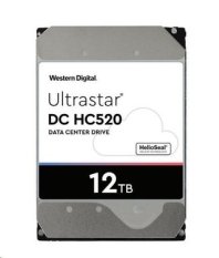 WD Ultrastar DC HC520 12TB / HDD / 3.5" SATA III / 7 200 rpm / 256MB cache / pro cloudová uložiště / 5y (0F30143)