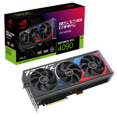 Asus ROG Strix BTF GeForce RTX 4090 OC 24GB / 2235-2640MHz / 24GB GDDR6x / 384-bit / 2x HDMI + 3x DP / (16) (90YV0JT0-M0NA00)