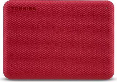 TOSHIBA CANVIO ADVANCE (NEW) 2TB červená / Externí HDD / 2.5" / USB 3.2 Gen 1 (HDTCA20ER3AA)