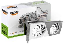 Inno3D GeForce RTX 4070 Ti SUPER Twin X2 OC White 16GB / 2340 - 2640 MHz / 16GB GDDR6x / 256-bit / 1x HDMI + 3x DP / (16 (N407TS2-166XX-186156W)