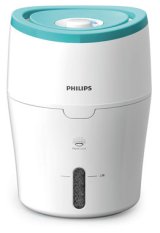 Philips HU4801-01 bílá / Zvlhčovač vzduchu s technologií NanoCloud / 2 l / Zvlhčování 200 ml-h / 26 dB / 25 m-2 (HU4801/01)