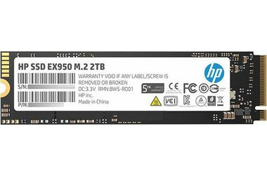 HP EX950 2TB / M.2 / PCIe Gen3 x4 NVMe / R: 3500MBs / W: 2900MBs / IOPS: 410K 380K (5MS24AA#ABB)