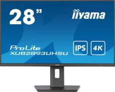 28" IIYAMA Prolite XUB2893UHSU-B5 černá / IPS / 3840x2160 / 16:9 / 3ms / 1000:1 / 300cd / repro / HDMI / DP (XUB2893UHSU-B5)