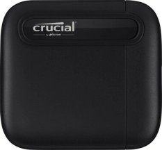 Crucial X6 1TB čierna / Externý SSD / USB 3.2 Gen2 Type-C / R: 540 MBs / 3y (CT1000X6SSD9)