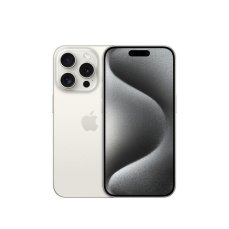 iPhone 15 Pro bílý titan + záruka 4 roky Uložiště: 128 GB, Stav zboží: Rozbalený (99-100%), Odpočet DPH: NE