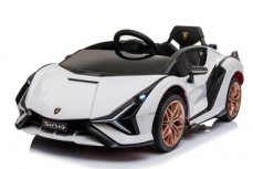 Eljet Detské elektrické auto Lamborghini Sian biela / 25 W / Rýchlosť: 3-5 km-h / Nosnosť: 25 kg (4441-01)