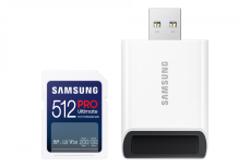Samsung PRO Ultimate SDXC Card 200 MB/s (+ USB adaptér) 512 GB Bílá MB-SY512SB/WW