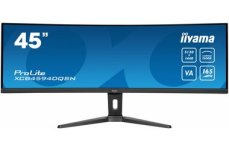 45" IIYAMA ProLite XCB4594DQSN-B1 čierna / VA / 5120x1440 / 32:9 / 0.8ms / 3000:1 / 450cd / repro / HDMI / DP (XCB4594DQSN-B1)