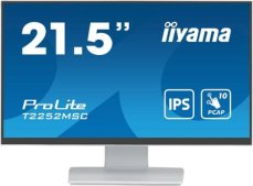 22" IIYAMA ProLite T2252MSC-W2 biela / IPS / 1920x1080 / 16:9 / 5ms / 1000:1 / 225cd / repro / HDMI / DP (T2252MSC-W2)