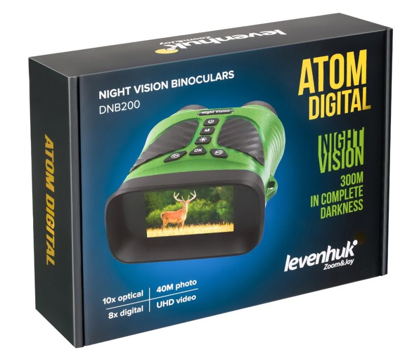 Digitálny ďalekohľad pre nočné videnie Levenhuk Atom DNB200
