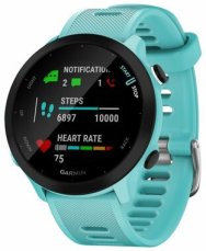 Garmin Forerunner 55 modrá / športové hodinky / 1.04 MIP / GPS / BT / ANT+ / 5 ATM / merač tepu / krokomer (010-02562-12)