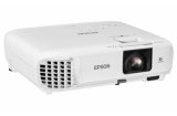 EPSON EB-W49 biela / 3LCD / 1280 x 800 / 3800 ANSI / 16 000:1 / 2x VGA / 2x HDMI / USB / LAN / RS-232C / Repro 5W (V11H983040)