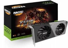 INNO3D GeForce RTX 4060 Ti Twin X2 8GB / 2310 - 2535 MHz / 8GB GDDR6 / 128bit / 1x HDMI + 3x DP / 160W (8) (N406T2-08D6-171153N)