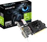 GIGABYTE GV N710D5 2GIL / GeForce GT710 954 MHz / 2GB DDR5 / 64bit / PCIe x8 / VGA+DVI+HDMI / 19W (GV-N710D5-2GIL)