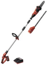 Einhell GE-HC 18 Li T KIT / Aku Multifunkční přístroj s příslušenstvím / 18V / 1x 3.0Ah / Otočná násada o 90° (3410805)