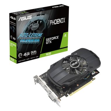 Asus GTX1630 Phoenix Evo 4GB / 1815 MHz / 4GB GDDR6 / 64-bit / DVI-D + HDMI + DP (90YV0I53-M0NA00)